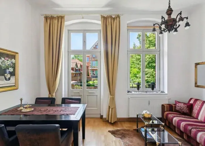 Gruenderzeitvilla In 公寓 波茨坦